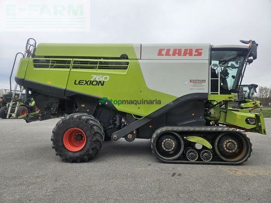 Cosechadora de Cereal - Claas - lexion 760 terra trac (stage iiib)