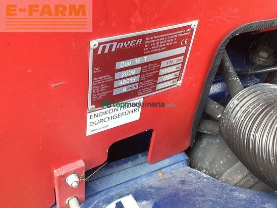 Remolqu esparcidor - Siloking - duo 18 t