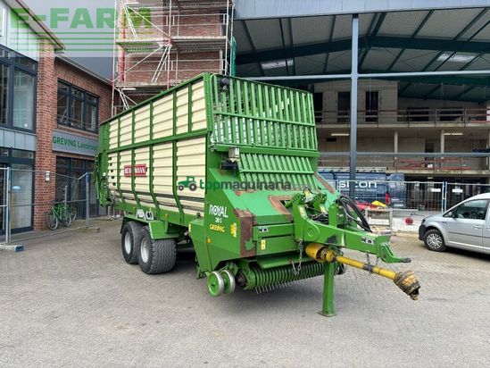 Cinta transportadora de forraje - Bergmann - ladewagen royal 28s