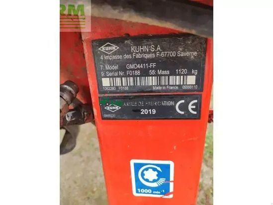 Cortacésped manual - Kuhn - gmd4411ff