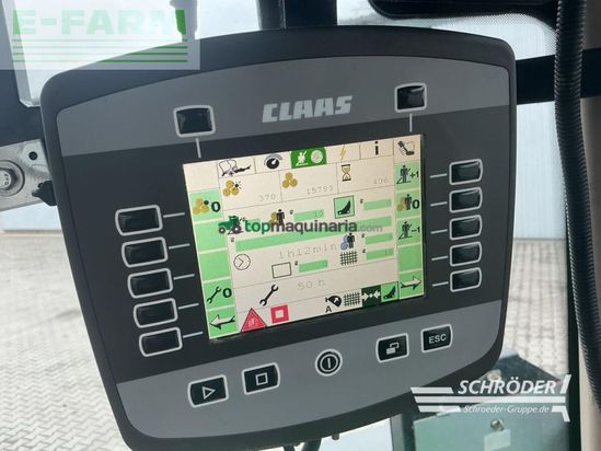 Empacadora gigant - Claas - rollant 455 uniwrap mps