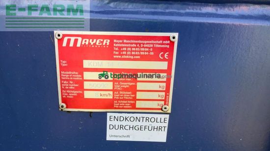 Remolqu esparcidor - Kverneland - mélangeuse compact 14 kverneland