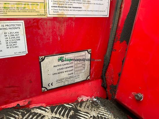 Elevadora -  - moffet m8-25.3 forklift (st24016)