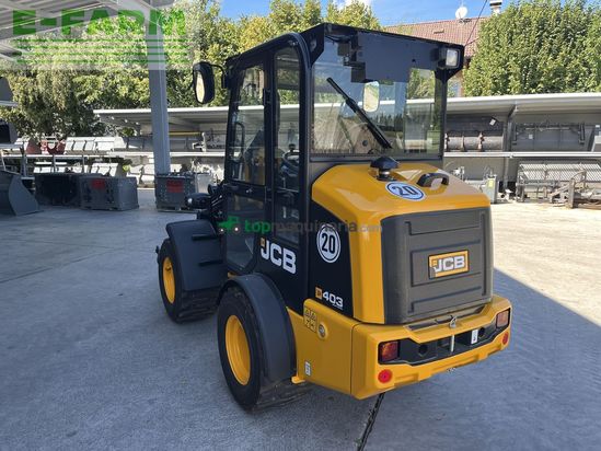 Minicargadora - JCB - 403 mit kabine und euroaufnahme