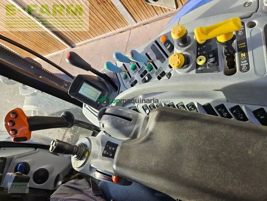 Tractor agrícola - New Holland - t6.180 elektro-command, 50km/h, fhz