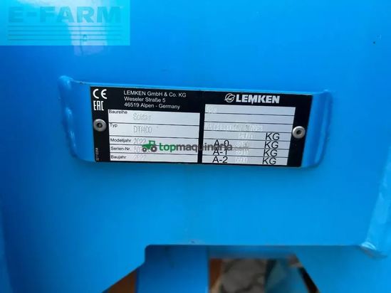 Combinado de siembra - Lemken - solitair dt 400