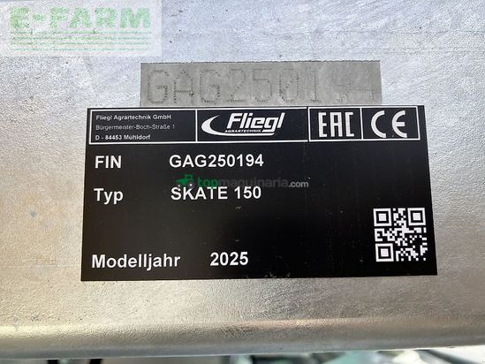 Cuba de purin - Fliegl - pfw 12000 + skate 150