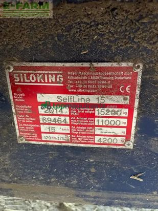 Remolqu esparcidor - Siloking - selfline premium 2015