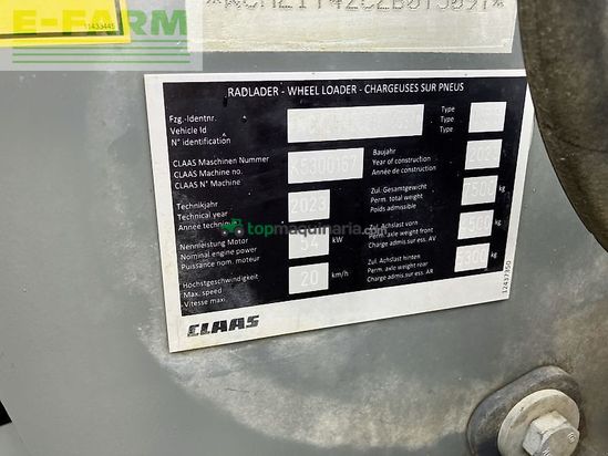 Minicargadora - Claas - torion 644 sinus