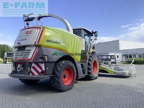 Cosechadora de Cereal - Claas - jaguar 950+pu300+orbis 750