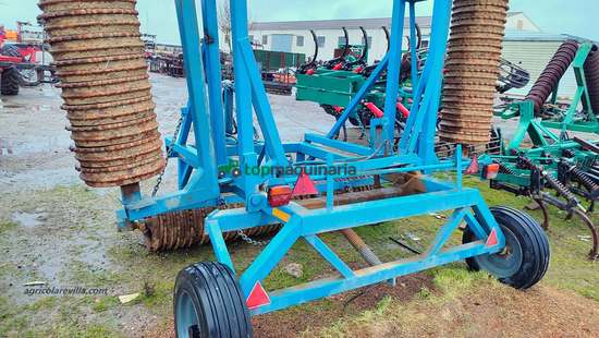 Rodillo agrícola de 6,30 m disco de 450