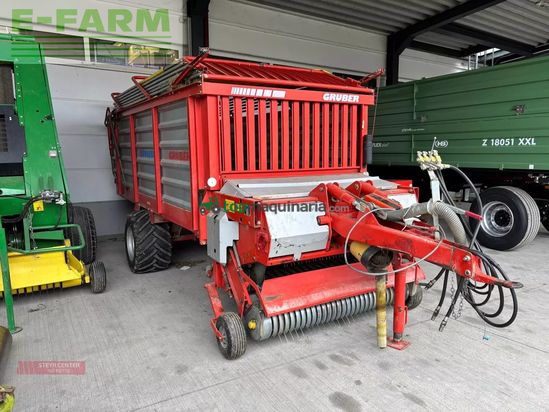 Remolqu agrícola - Gruber - ladewagen eurostar 28