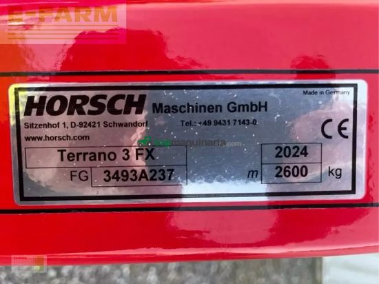 Cultivador - Horsch - terrano 3 fx