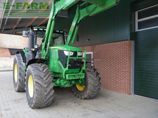 Tractor agrícola - John Deere - 6195r ap + frontlader