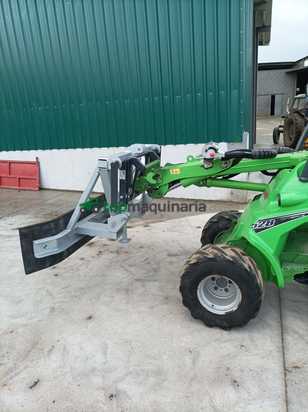 Cuchilla empujadora de goma para tractor y carretilla