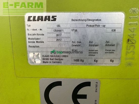 Cosechadora de Cereal - Claas - jaguar 960 4-trac - tier 4f sf
