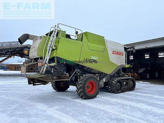 Cosechadora de Cereal - Claas - lexion 760 tt v1070 laserpilot