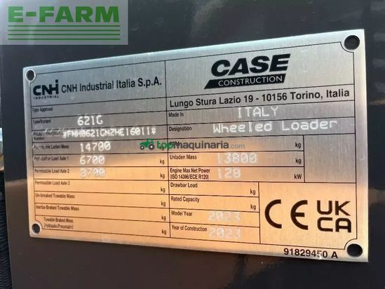 Minicargadora - Case IH - 621 g evolution
