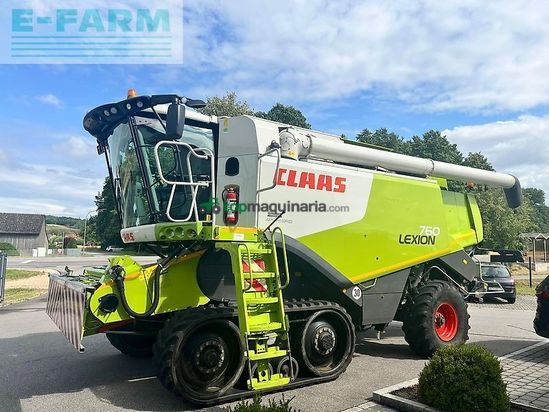 Cosechadora de Cereal - Claas - lexion 760tt, 30 km/h, sw v900 2x laser