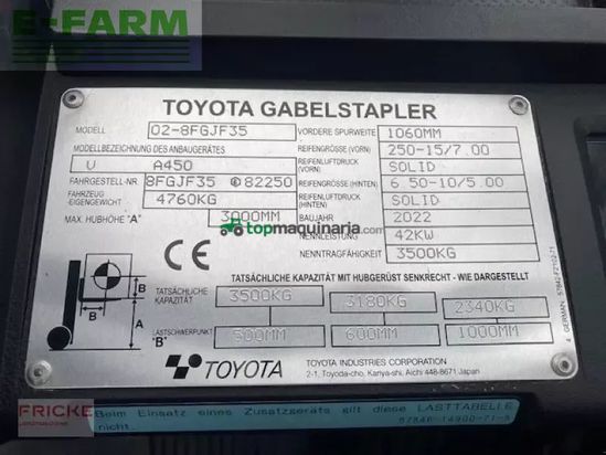 Elevadora - Toyota - 02-8fgjf35