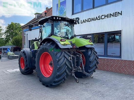 Tractor agrícola - Claas - axion 810 trimble ptg-regelanlage