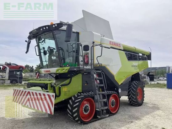 Cosechadora de Cereal - Claas - lexion 7500 tt + v930 + tw