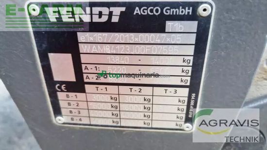 Tractor agrícola - Fendt - 826 vario s4 profi plus