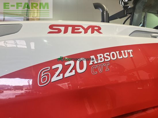 Tractor agrícola - Steyr - 6220 absolut cvt CVT