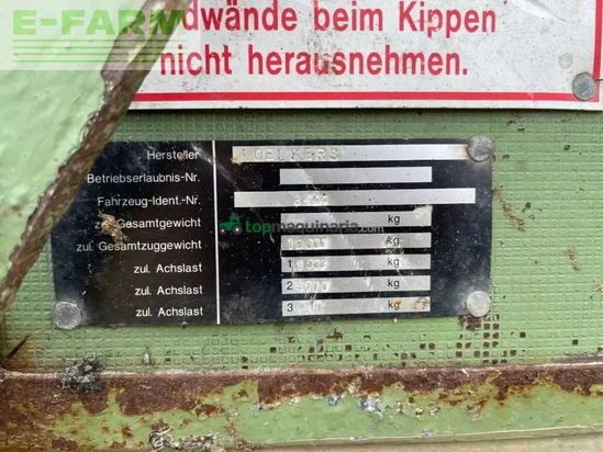 Remolqu agrícola -  - 18t dkp