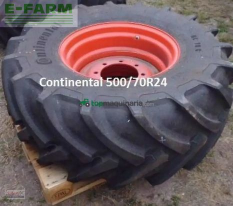 Telescopica - Claas - reserverad 500/70 r24 mit 8-loch felge, aus 2015