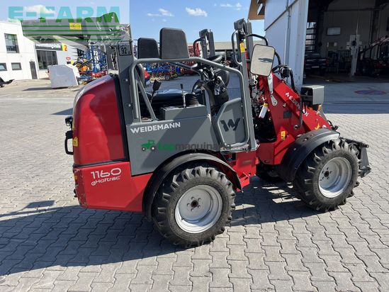 Minicargadora - Weidemann - 1160e mit 1400h, hohe hubhöhe