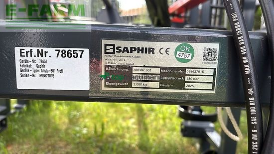 Cultivador - Saphir - allstar 601 profi
