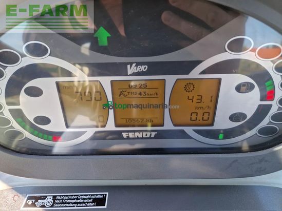 Tractor agrícola - Fendt - 309 vario tms waage im frontlader 312 311 310
