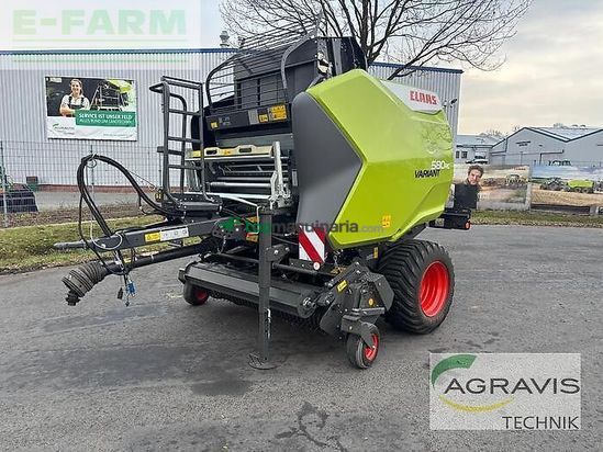 Empacadora gigant - Claas - variant 580 rc trend