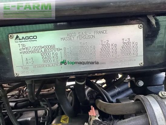 Tractor agrícola - Massey Ferguson - 7720 s dyna6 pto