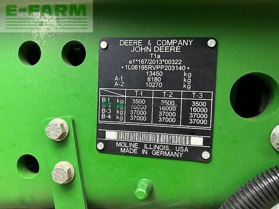 Tractor agrícola - John Deere - 6r 195