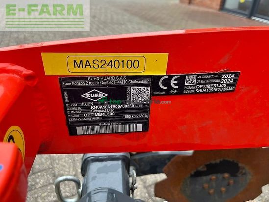 Grada de disco - Kuhn - optimer l 300