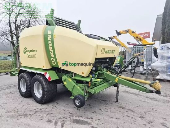 Empacadora gigant - Krone - comprima cf 155 xc press-wickelkombination
