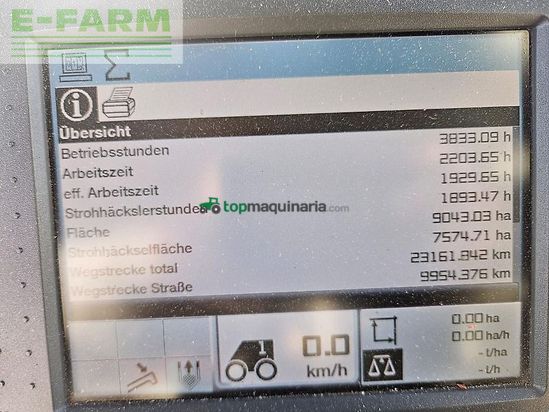 Cosechadora de Cereal - Claas - lexion 770 terra trac