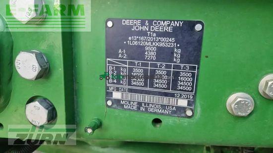 Tractor agrícola - John Deere - 6120m