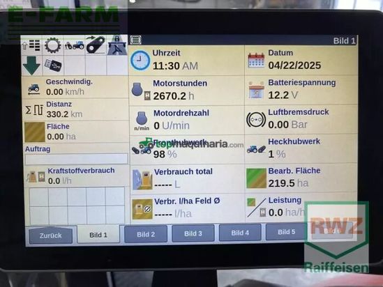 Tractor agrícola - Steyr - 6145 profi