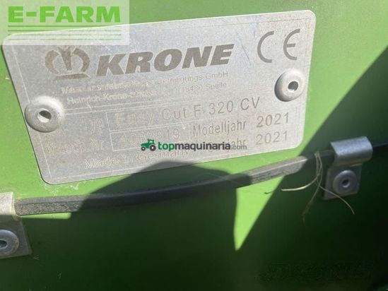 Cortacésped manual - Krone - easy cut f 320 cv