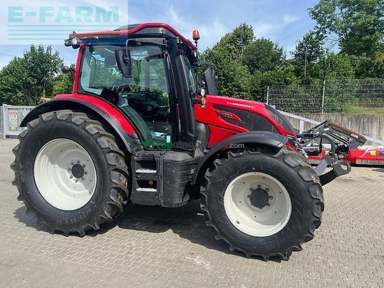 Tractor agrícola - Valtra - n155 a mit rüfa und forstkabine