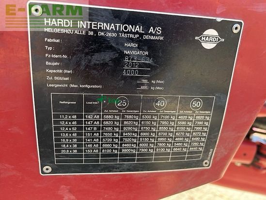 Atomizador - Hardi - navigator 4000