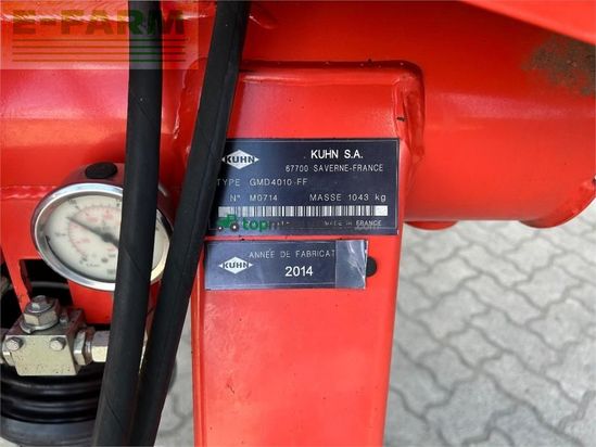 Cortacésped manual - Kuhn - gmd 4010 ff