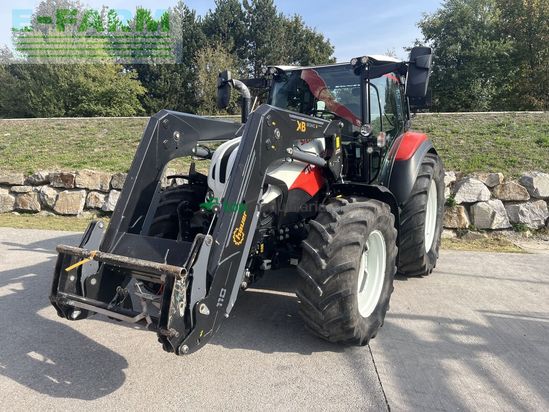 Tractor agrícola - Steyr - expert cvt 4110 mit hauer frontlader