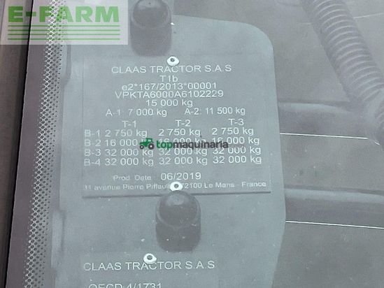 Tractor agrícola - Claas - axion 870