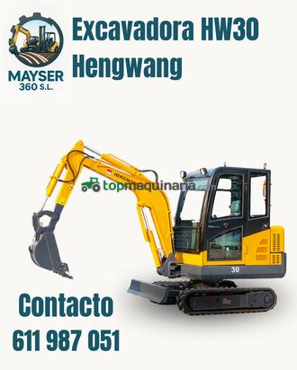 Excavadora Henwang HW30