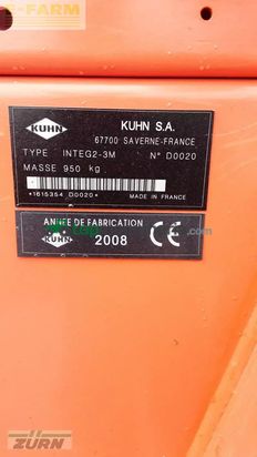 Combinado de siembra - Kuhn - combiliner integra gii + hrb 3