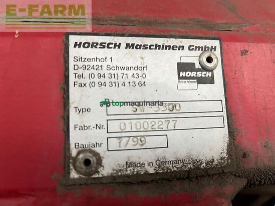 Sembradora - Horsch - sw-3300